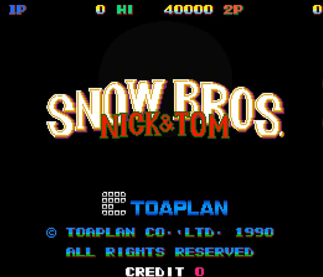 Ảnh bìa của bài viết CHƠI GAME THÙNG SNOW BROS -  ĐỊNH NGHĨA GOAT GAME THỜI ARCADE