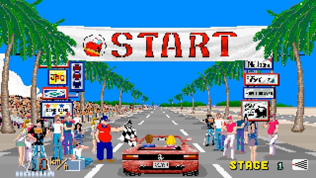 Ảnh bìa của bài viết REVIEW GAME RETRO OUTRUN 1986 - MỘT TRONG NHỮNG BẢN HIT LỚN NHẤT ARCADE